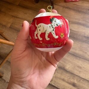 Disney Red Dalmatian Holiday Ornament